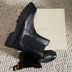 Sezane Lena Low Boot NIB